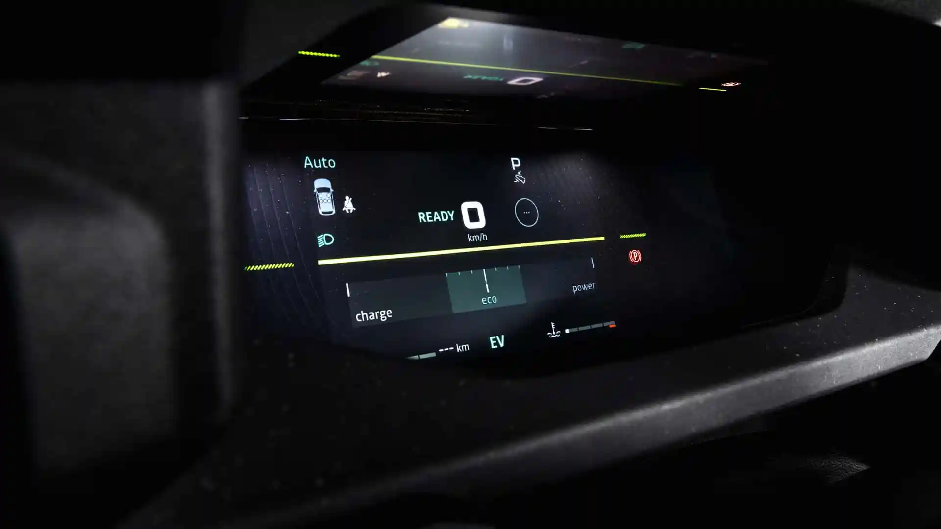 Interiorul DACIA Striker 2026 bord | iDevice.ro Interiorul DACIA Striker 2026 bord