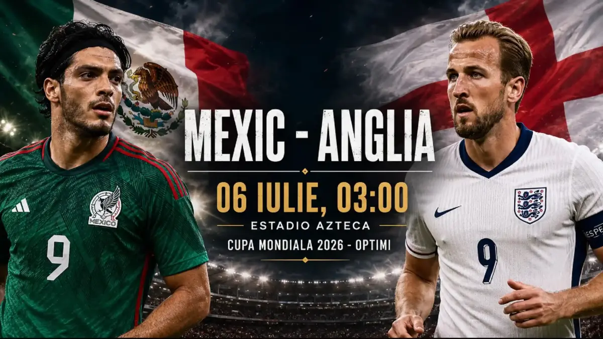 MEXIC - ANGLIA LIVE ANTENA 1 meci Jude Bellingham Cupa Mondiala FIFA 2026 | iDevice.ro MEXIC - ANGLIA LIVE ANTENA 1 meci Jude Bellingham Cupa Mondiala FIFA 2026