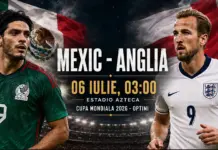 MEXIC – ANGLIA LIVE ANTENA 1, Meci cu Jude Bellingham la Cupa Mondiala FIFA 2026 MEXIC - ANGLIA LIVE ANTENA 1 meci Jude Bellingham Cupa Mondiala FIFA 2026