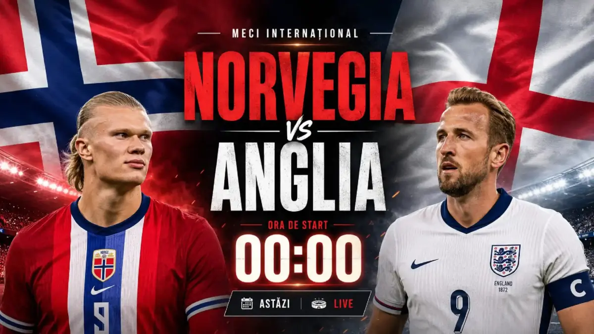 NORVEGIA - ANGLIA LIVE ANTENA 1 Erling Haaland Harry Kane Cupa Mondiala FIFA 2026 | iDevice.ro NORVEGIA - ANGLIA LIVE ANTENA 1 Erling Haaland Harry Kane Cupa Mondiala FIFA 2026
