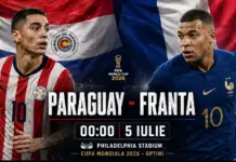 PARAGUAY – FRANTA LIVE ANTENA 1, Meci cu Kylian Mbappe la Cupa Mondiala FIFA 2026 PARAGUAY - FRANTA LIVE ANTENA 1 Meci Kylian Mbappe Cupa Mondiala FIFA 2026
