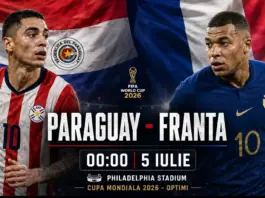 PARAGUAY - FRANTA LIVE ANTENA 1 Meci Kylian Mbappe Cupa Mondiala FIFA 2026