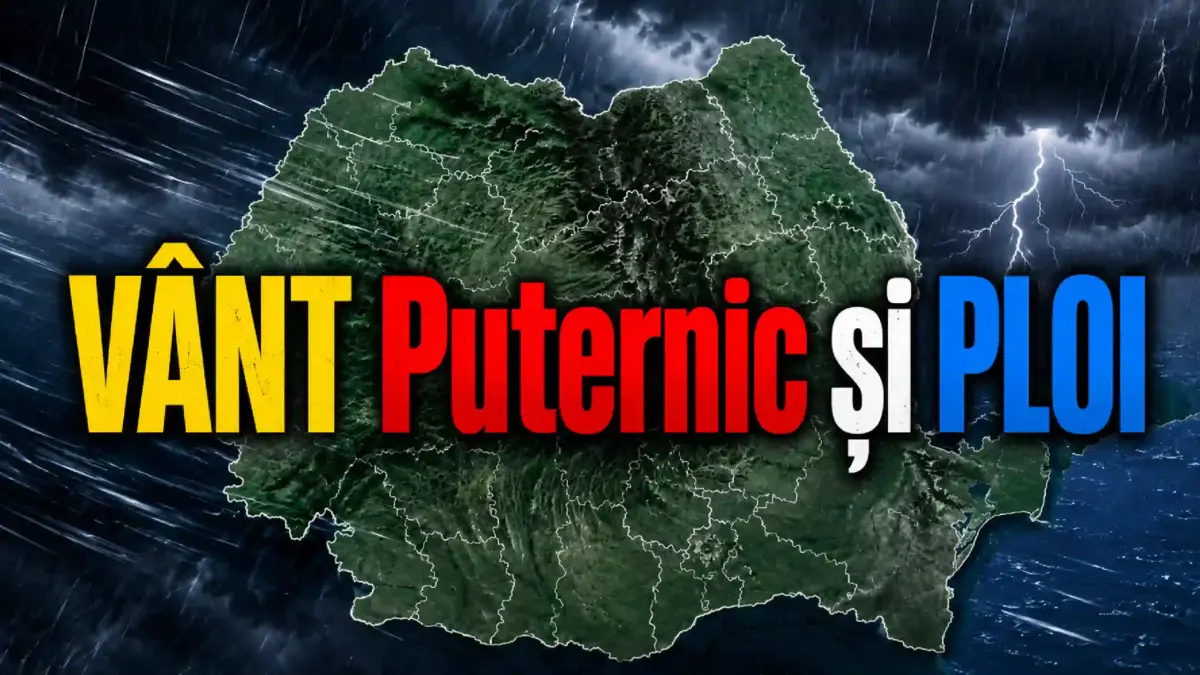 Ploi Torentiale si Vant Puternic Anuntate cu 2 ATENTIONARI Meteo de ULTIMA ORA cu Vreme Severa in Romania pe 8 Iulie 2026 Ploi Torentiale si Vant Puternic Anuntate cu 2 ATENTIONARI Meteo de ULTIMA ORA cu Vreme Severa in Romania pe 8 Iulie 2026