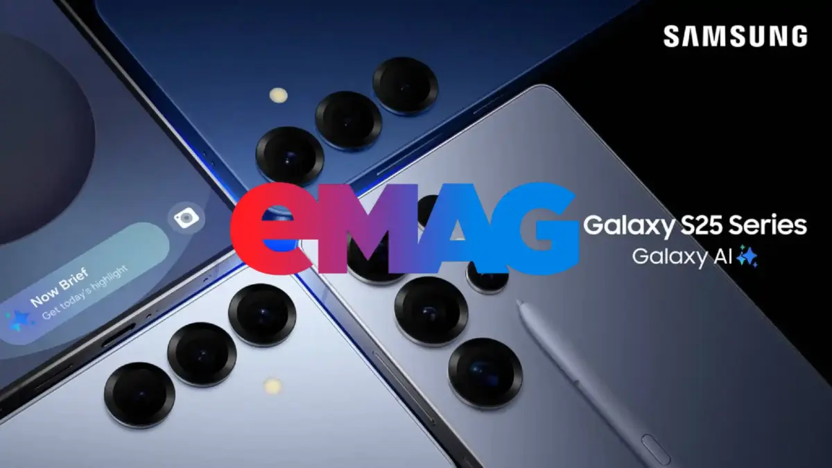 Reduceri de 1.899 LEI in eMAG la Preturile Samsung GALAXY S25, S25 Plus si S25 Ultra | iDevice.ro Reduceri de 1.899 LEI in eMAG la Preturile Samsung GALAXY S25, S25 Plus si S25 Ultra