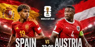 SPANIA - AUSTRIA LIVE ANTENA 1 Meci Lamine Yamal Cupa Mondiala FIFA 2026