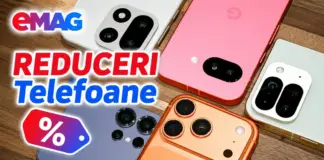 Telefoane la eMAG REDUSE cu 2.899 LEI, Modelele iPhone, Huawei, Samsung, Xiaomi, OPPO, Vivo Ieftine