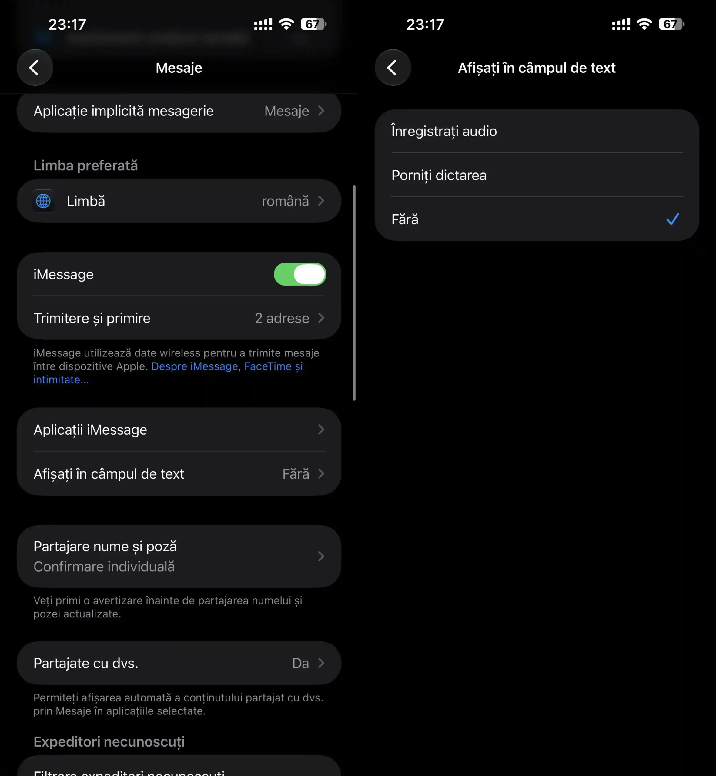 dictare iOS 27 mesaje | iDevice.ro dictare iOS 27 mesaje