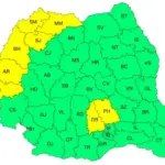 harta meteo ANM cu avertizarea cod galben de ploi si grindina in Romania pe 23 iulie 2026 | iDevice.ro harta meteo ANM cu avertizarea cod galben de ploi si grindina in Romania pe 23 iulie 2026
