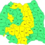 harta meteo cod galben avertizari ploi torentiale vant puternic ANM Romania 15 iulie 2026 | iDevice.ro harta meteo cod galben avertizari ploi torentiale vant puternic ANM Romania 15 iulie 2026