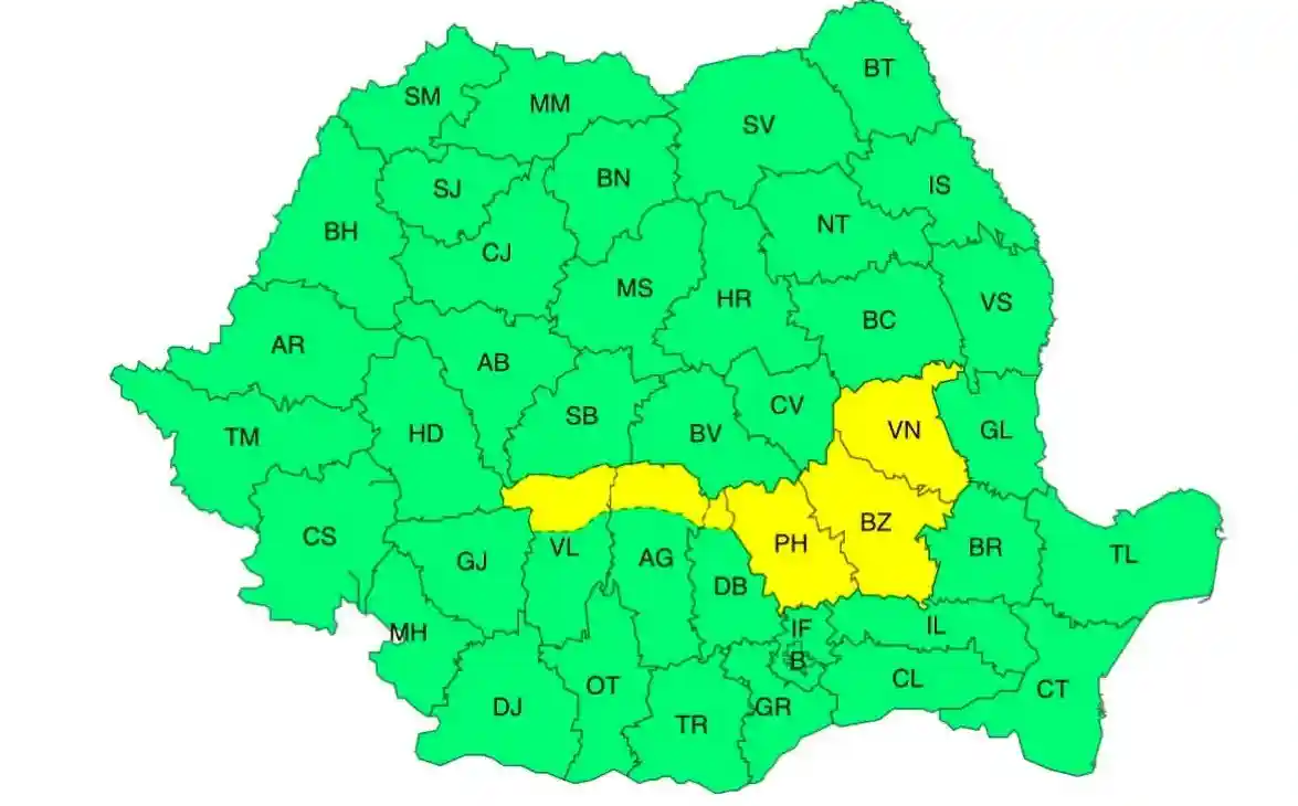 harta meteo cod portocaliu ANM de ploi torentiale, grindina, descarcari electrice si vant puternic in Romania pe 21 iulie 2026 | iDevice.ro harta meteo cod portocaliu ANM de ploi torentiale, grindina, descarcari electrice si vant puternic in Romania pe 21 iulie 2026