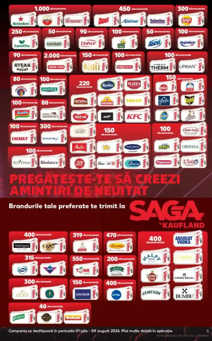 oferta kaufland 48.000 abonamente gratuite saga amintiri | iDevice.ro oferta kaufland 48.000 abonamente gratuite saga amintiri
