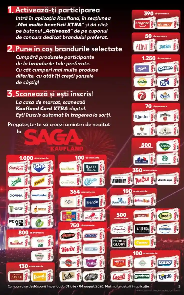 oferta kaufland 48.000 abonamente gratuite saga participare | iDevice.ro oferta kaufland 48.000 abonamente gratuite saga participare