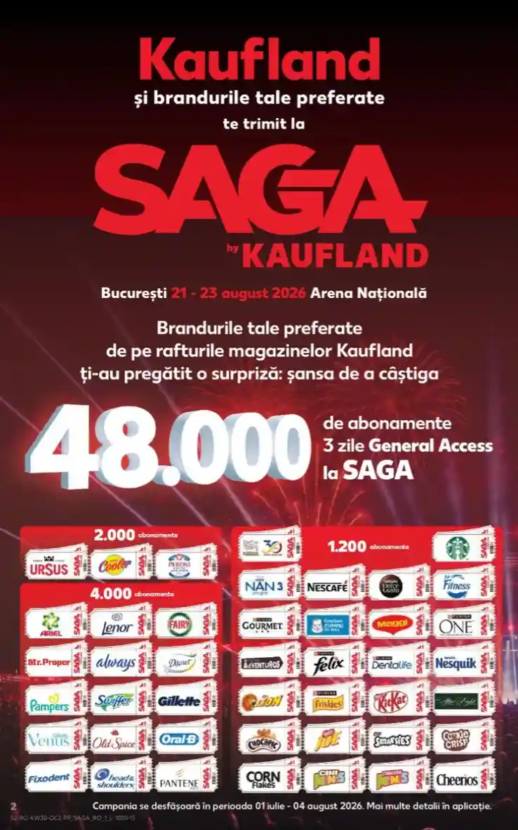 oferta kaufland 48.000 abonamente gratuite saga | iDevice.ro oferta kaufland 48.000 abonamente gratuite saga