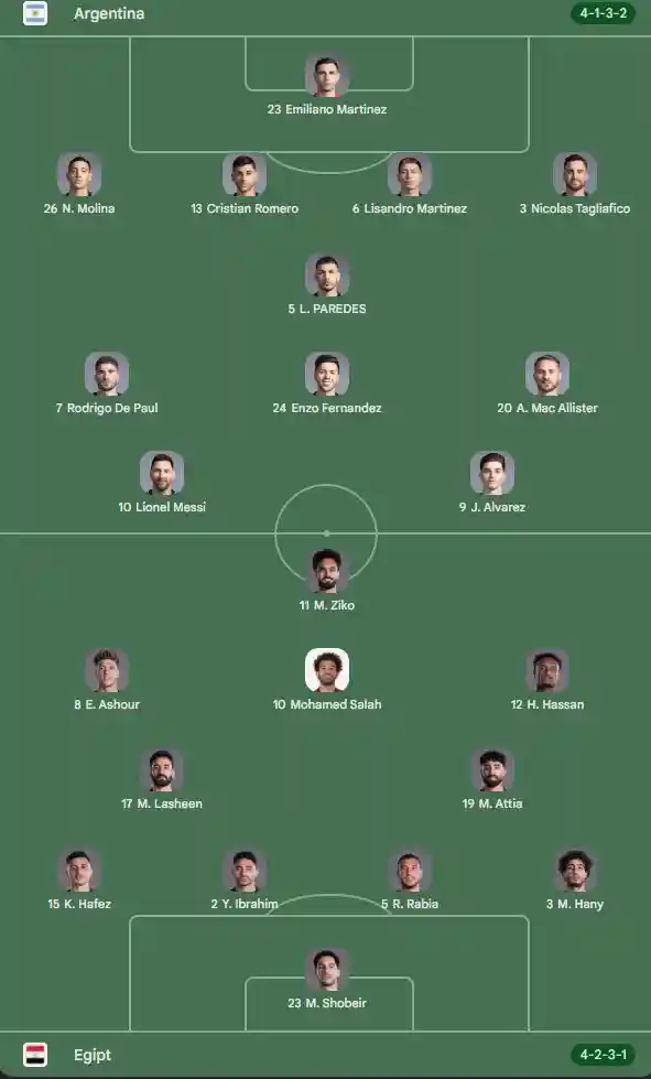 primul 11 ARGENTINA - EGIPT LIVE ANTENA 1 Lionel Messi Mohamed Salah Cupa Mondiala FIFA 2026 | iDevice.ro primul 11 ARGENTINA - EGIPT LIVE ANTENA 1 Lionel Messi Mohamed Salah Cupa Mondiala FIFA 2026