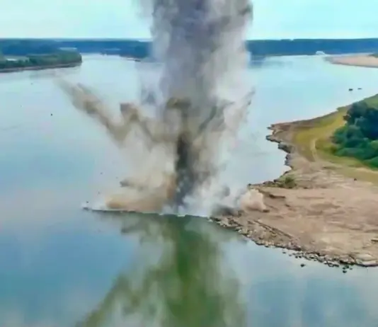 Detonare Armata Romana Dunare fluviu Cernavoda