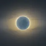 Eclipsa Solara din 12 August este o Oportunitate RARA pentru Omenire, conform ESA | iDevice.ro Total solar eclipse with the Moon fully covering the Sun and a glowing corona around the dark disc.