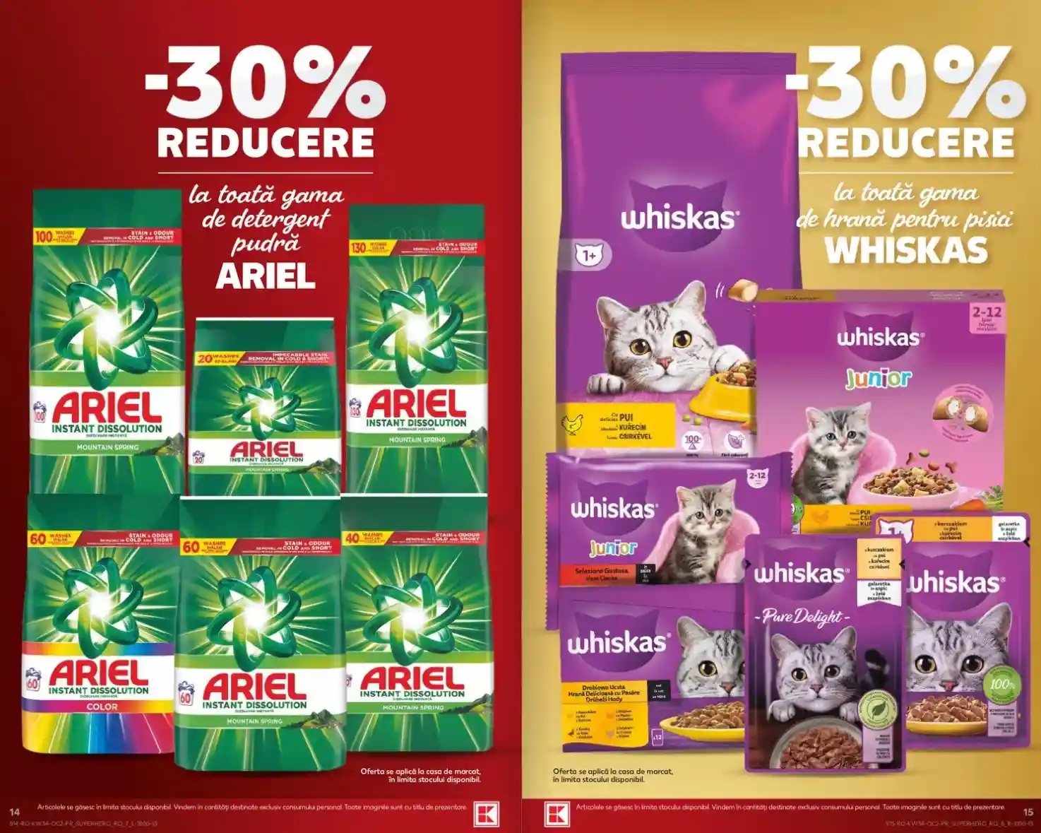 Kaufland catalog oferte 18 august - pagina 14 - 15 Kaufland catalog oferte 18 august - pagina 14 - 15