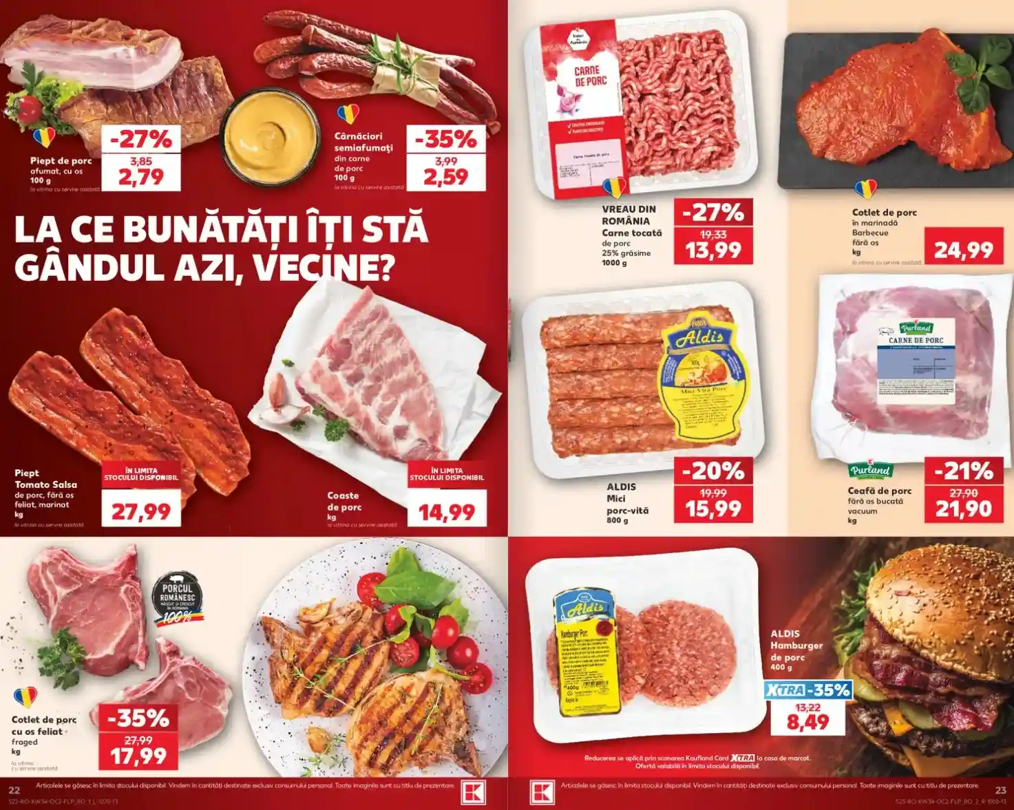 Kaufland catalog oferte 18 august - pagina 22 - 23 Kaufland catalog oferte 18 august - pagina 22 - 23