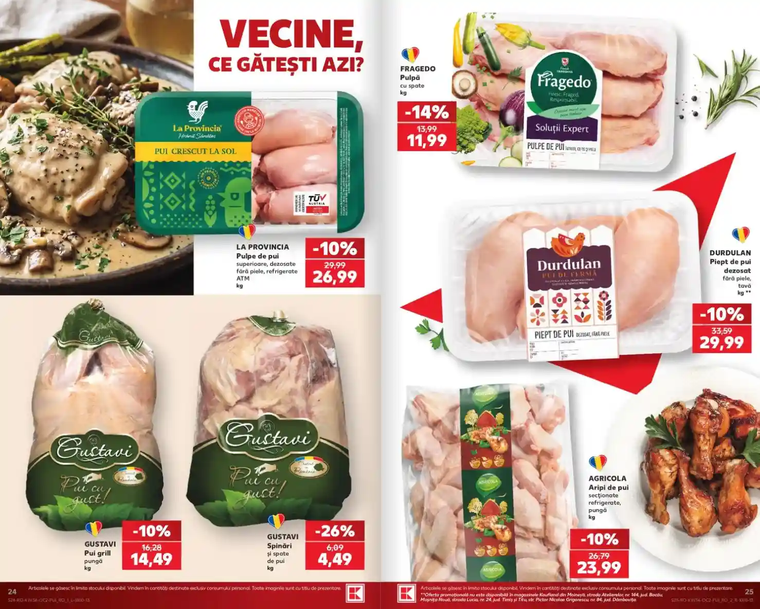Kaufland catalog oferte 18 august - pagina 24 - 25 Kaufland catalog oferte 18 august - pagina 24 - 25