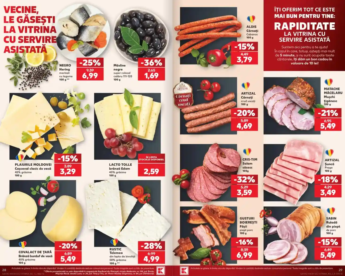 Kaufland catalog oferte 18 august - pagina 28 - 29 Kaufland catalog oferte 18 august - pagina 28 - 29