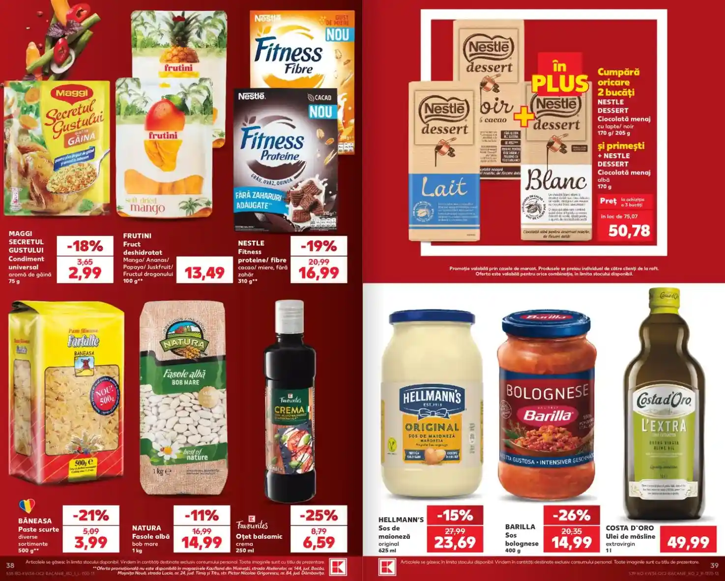 Kaufland catalog oferte 18 august - pagina 38 - 39 Kaufland catalog oferte 18 august - pagina 38 - 39