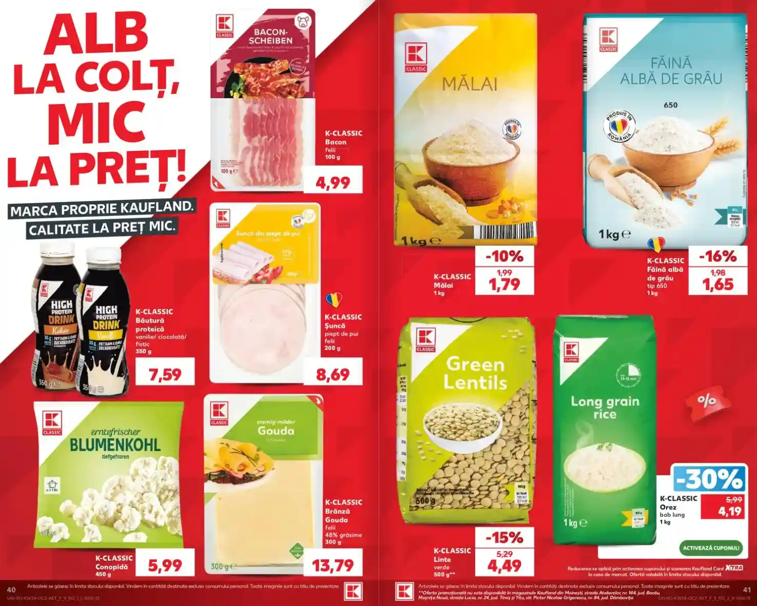 Kaufland catalog oferte 18 august - pagina 40 - 41 Kaufland catalog oferte 18 august - pagina 40 - 41