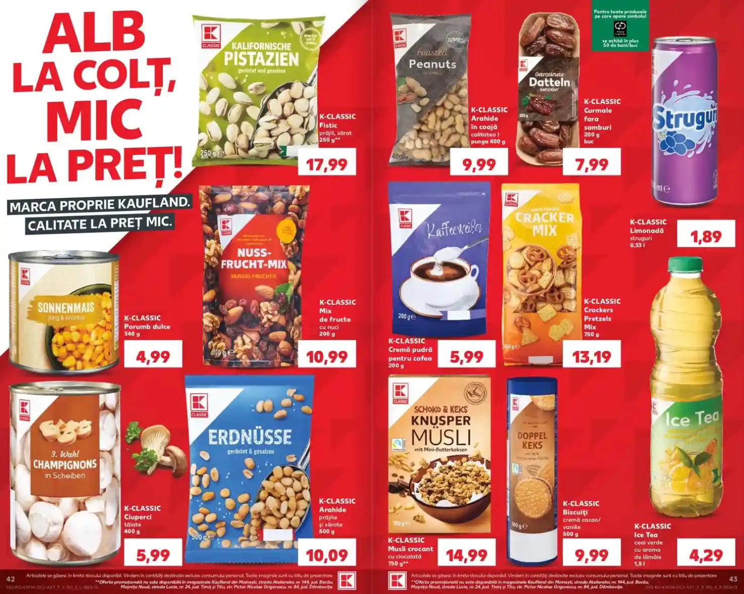 Kaufland catalog oferte 18 august - pagina 42 - 43 Kaufland catalog oferte 18 august - pagina 42 - 43
