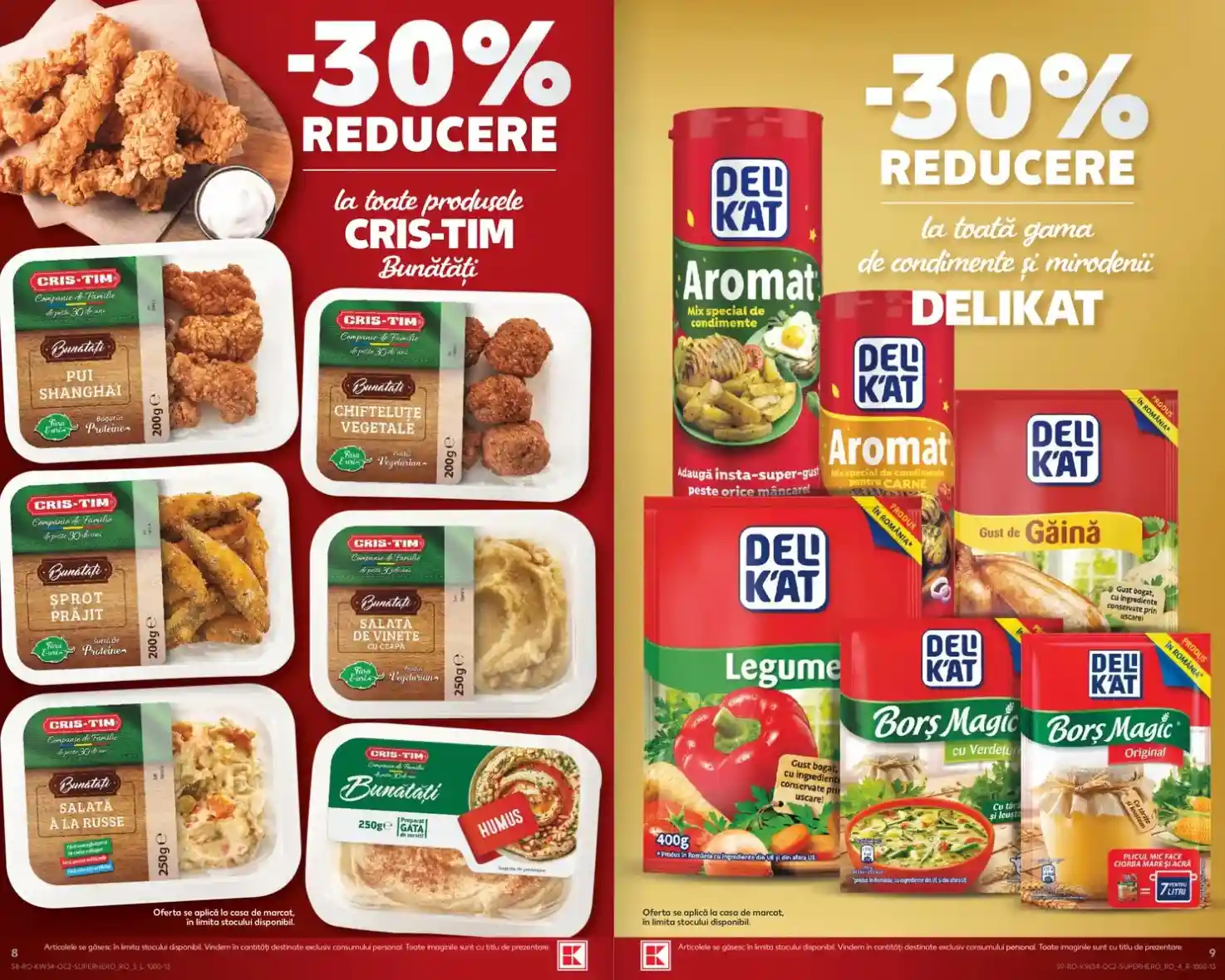 Kaufland catalog oferte 18 august - pagina 8 - 9 Kaufland catalog oferte 18 august - pagina 8 - 9