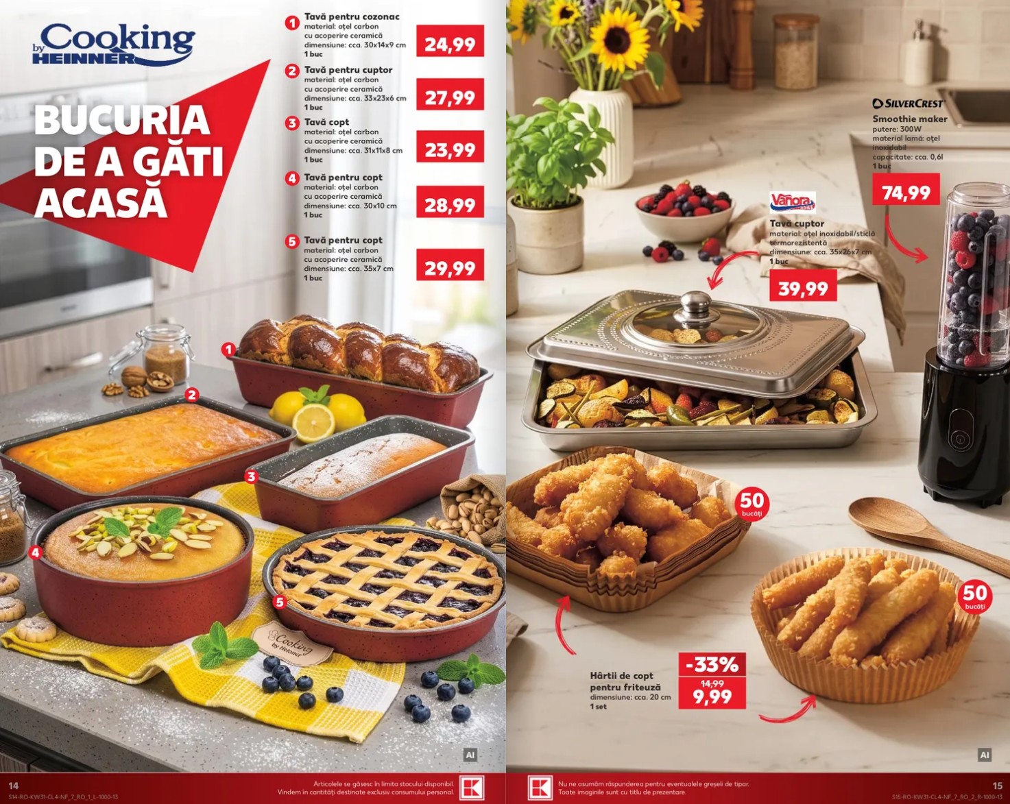 Kaufland catalog oferte Parkside magazine - 3 august 2026 - pagina 14 - 15 | iDevice.ro Kaufland catalog oferte Parkside magazine - 3 august 2026 - pagina 14 - 15