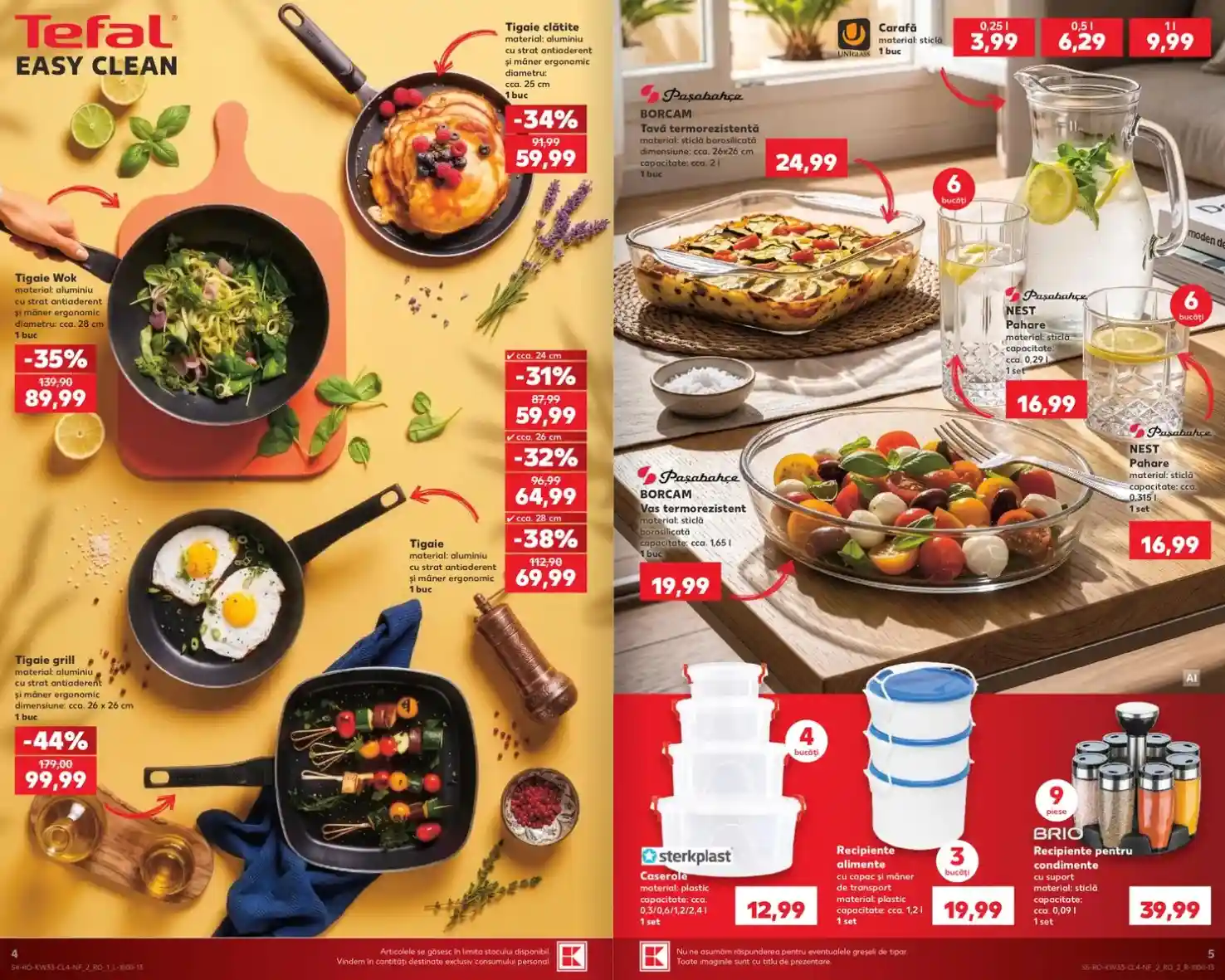Kaufland catalog oferte bucatarie 12 august 2026 - pagina 4 - 5 | iDevice.ro Kaufland catalog oferte bucatarie 12 august 2026 - pagina 4 - 5