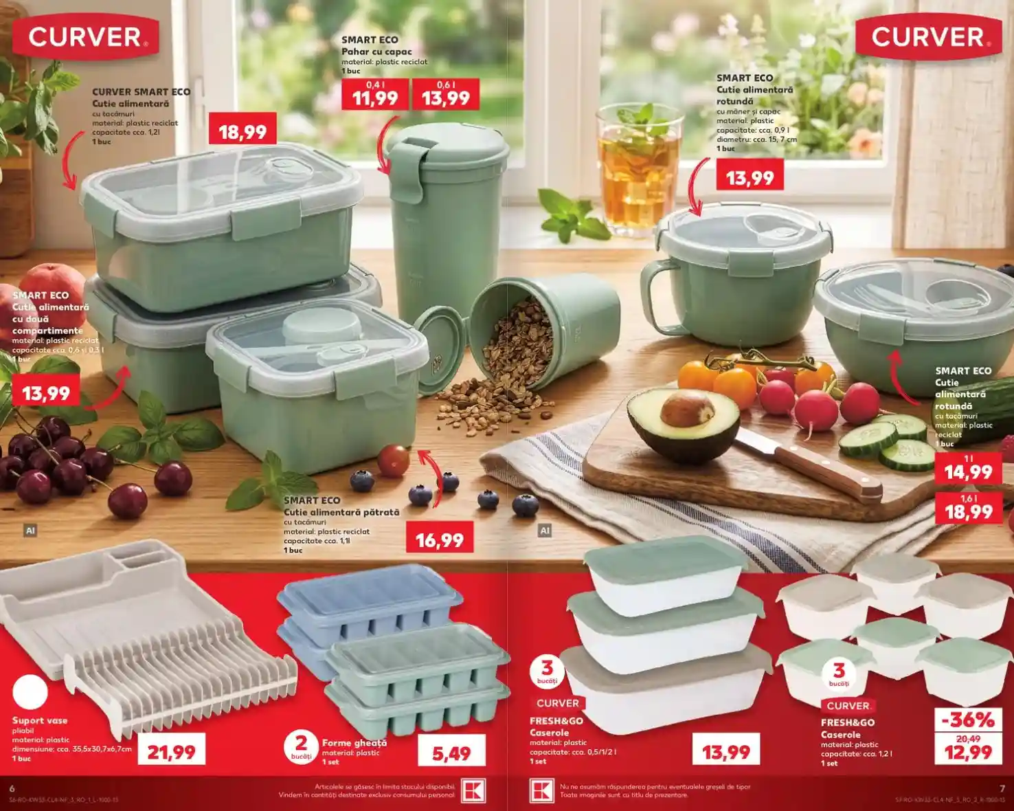 Kaufland catalog oferte bucatarie 12 august 2026 - pagina 6 - 7 | iDevice.ro Kaufland catalog oferte bucatarie 12 august 2026 - pagina 6 - 7