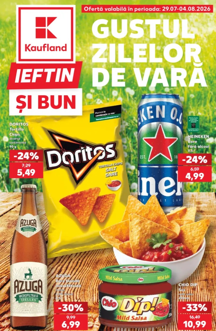 Kaufland catalog oferte magazine - 3 august 2026 - pagina 1 | iDevice.ro Kaufland catalog oferte magazine - 3 august 2026 - pagina 1