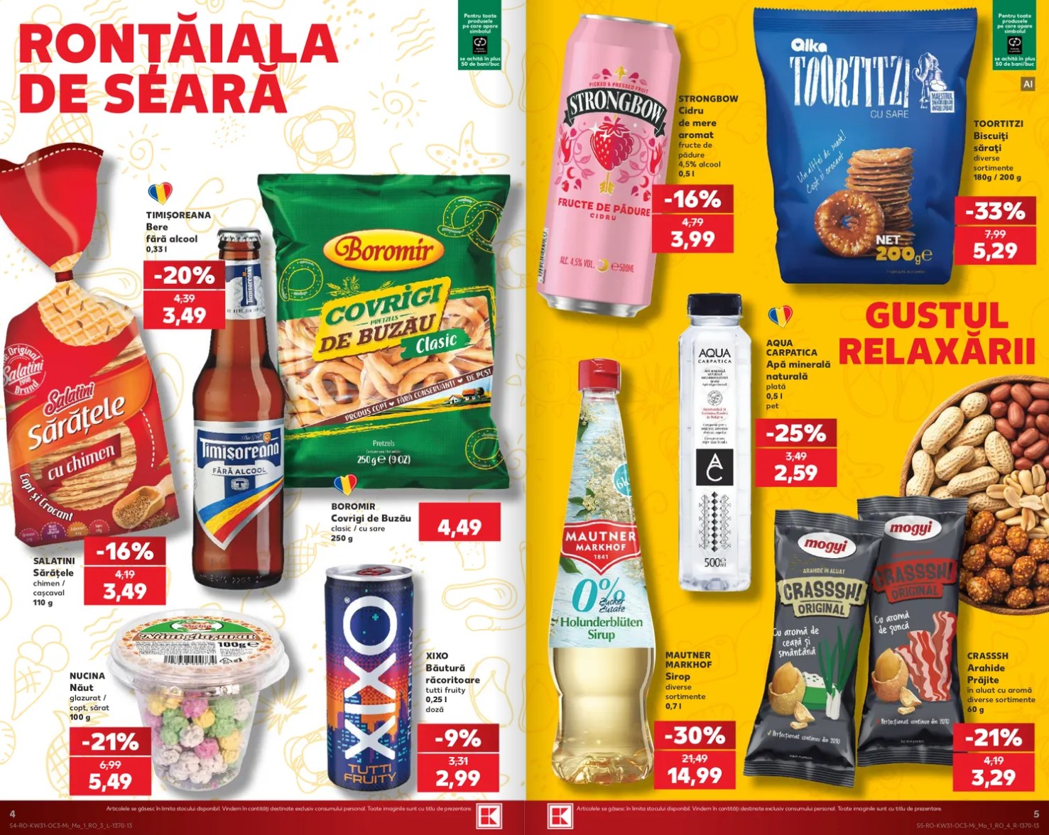 Kaufland catalog oferte magazine - 3 august 2026 - pagina 4 - 5 | iDevice.ro Kaufland catalog oferte magazine - 3 august 2026 - pagina 4 - 5