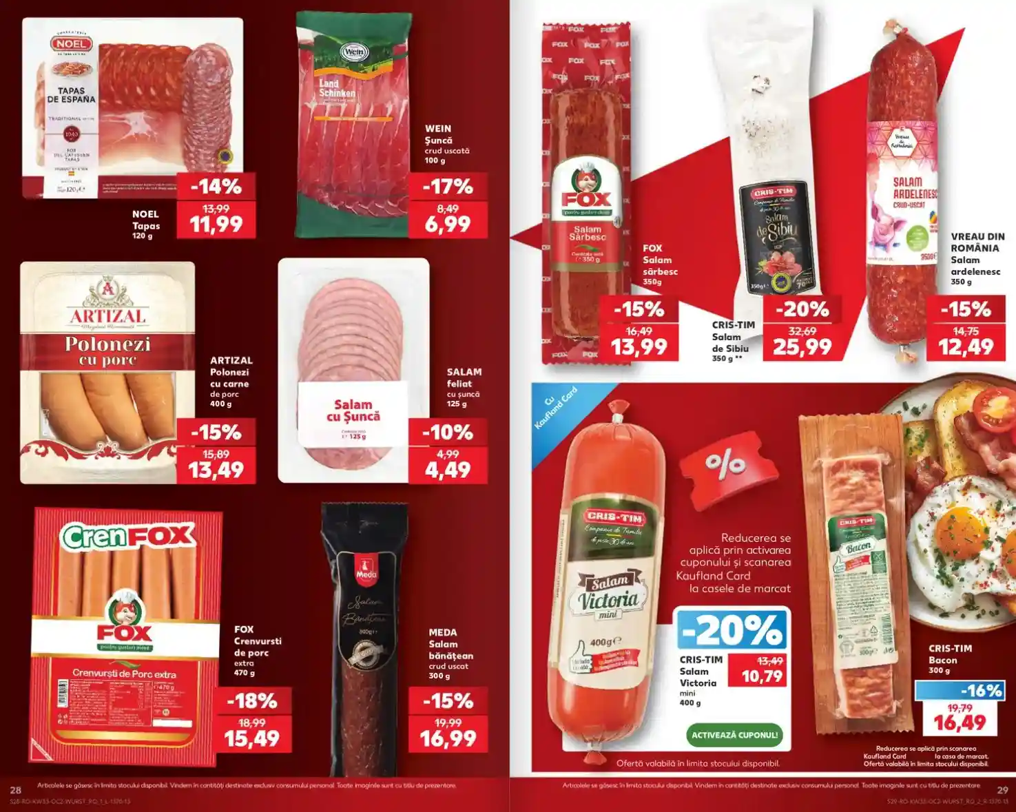 Kaufland catalogul ofertele magazine card - pagina 28 - 29 | iDevice.ro Kaufland catalogul ofertele magazine card - pagina 28 - 29
