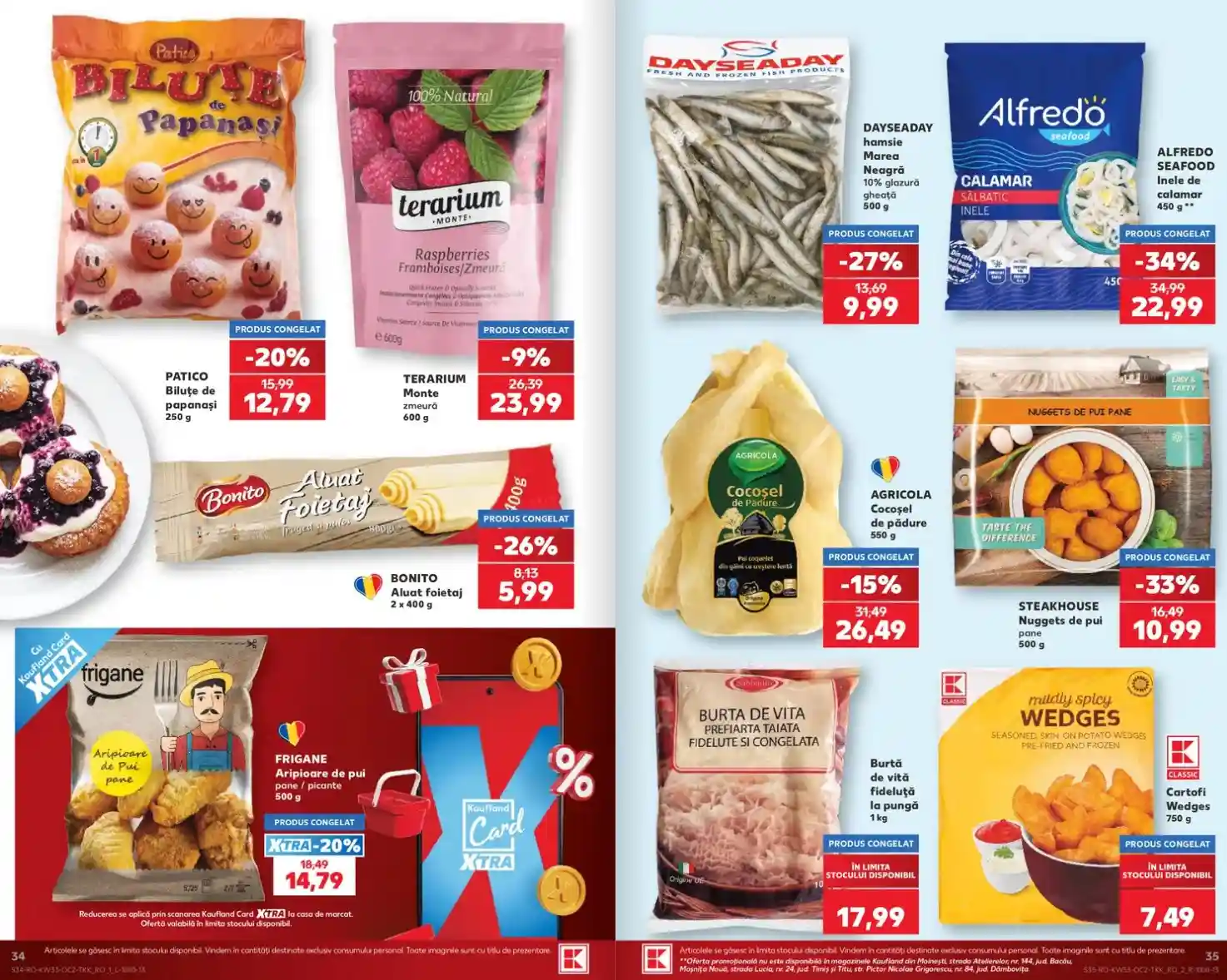 Kaufland catalogul ofertele magazine card - pagina 34 - 35 | iDevice.ro Kaufland catalogul ofertele magazine card - pagina 34 - 35