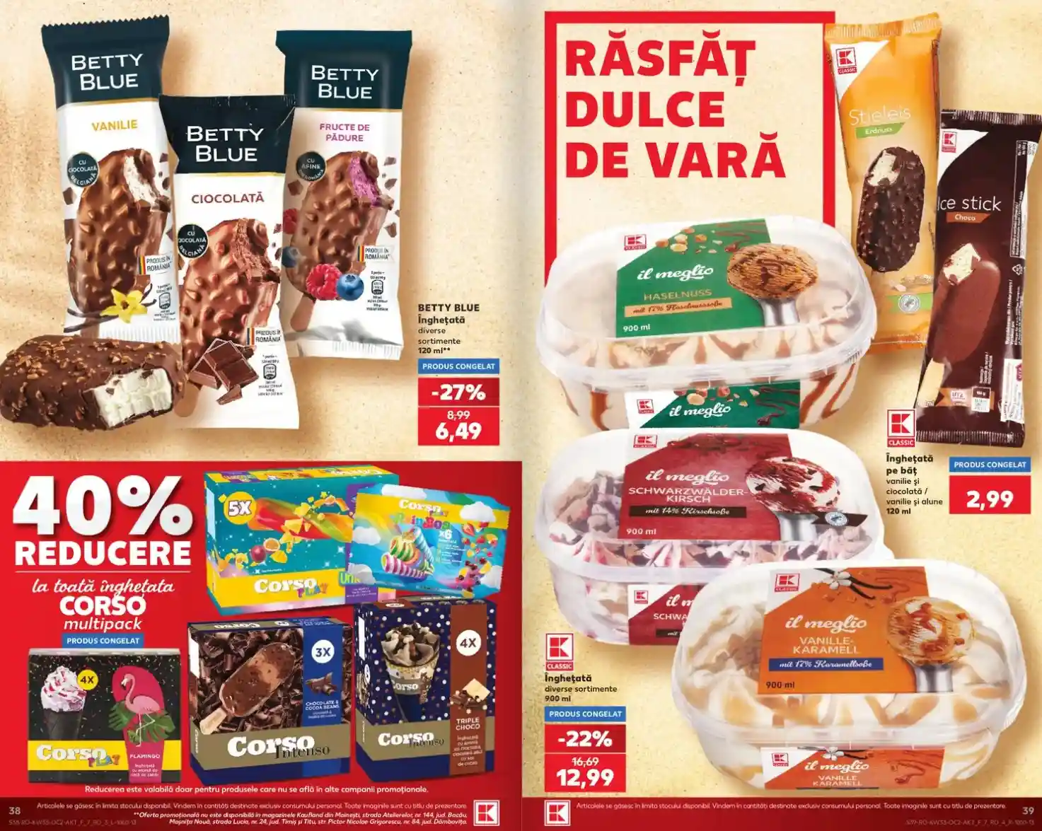 Kaufland catalogul ofertele magazine card - pagina 38 - 39 | iDevice.ro Kaufland catalogul ofertele magazine card - pagina 38 - 39