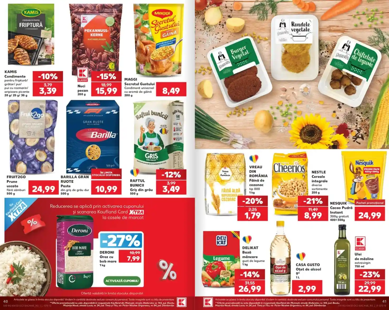 Kaufland catalogul ofertele magazine card - pagina 40 - 41 | iDevice.ro Kaufland catalogul ofertele magazine card - pagina 40 - 41