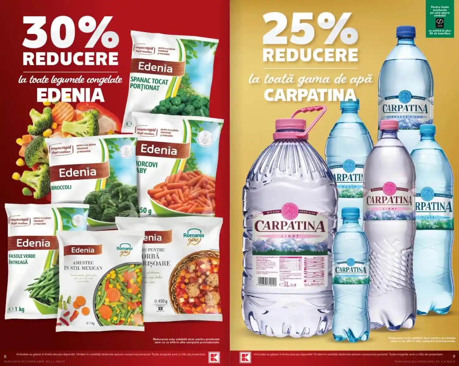 Kaufland catalogul ofertele magazine card - pagina 8 - 9 | iDevice.ro Kaufland catalogul ofertele magazine card - pagina 8 - 9