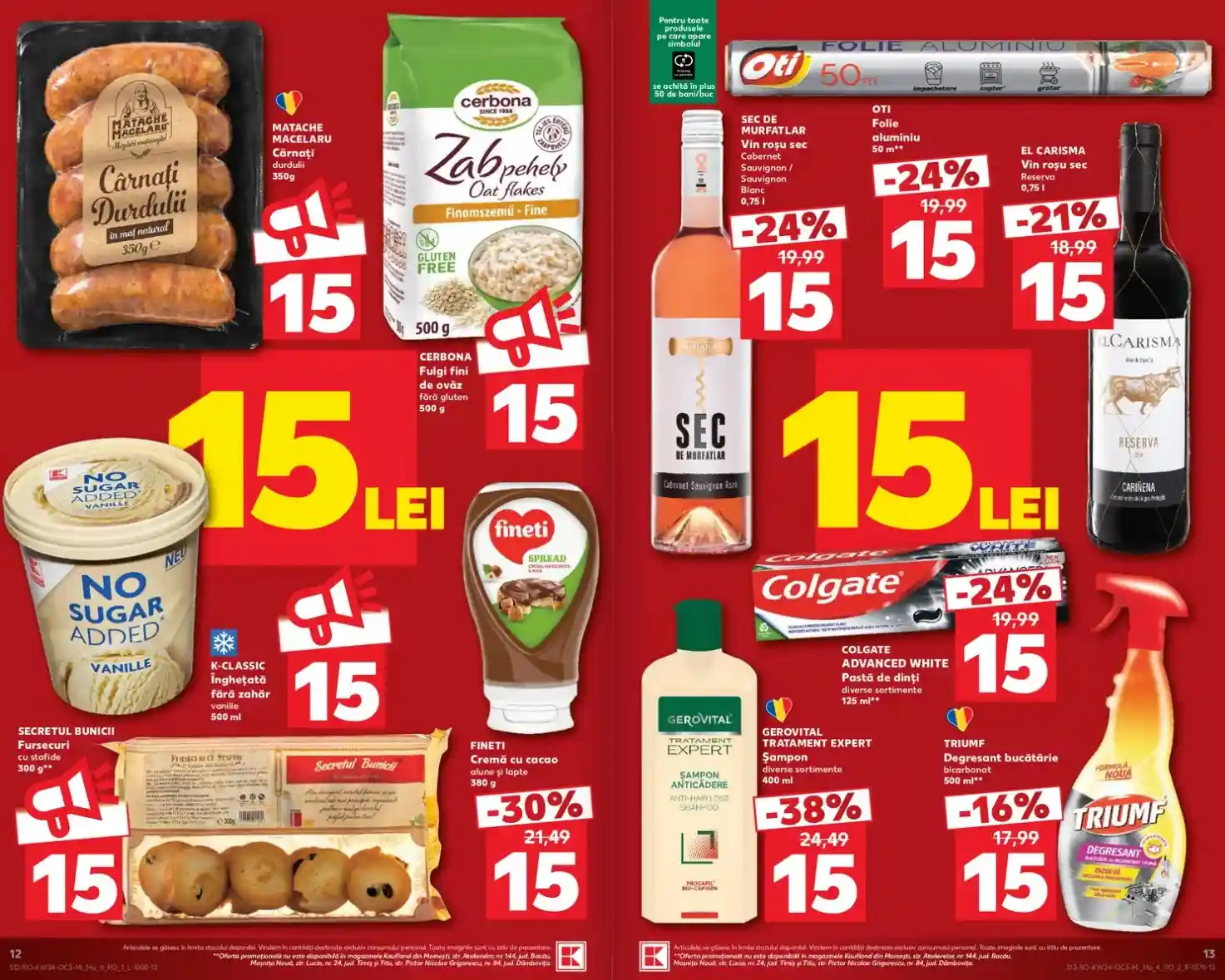 Kaufland oferte catalog 19 august 2026 - pagina 12 - 13 Kaufland oferte catalog 19 august 2026 - pagina 12 - 13