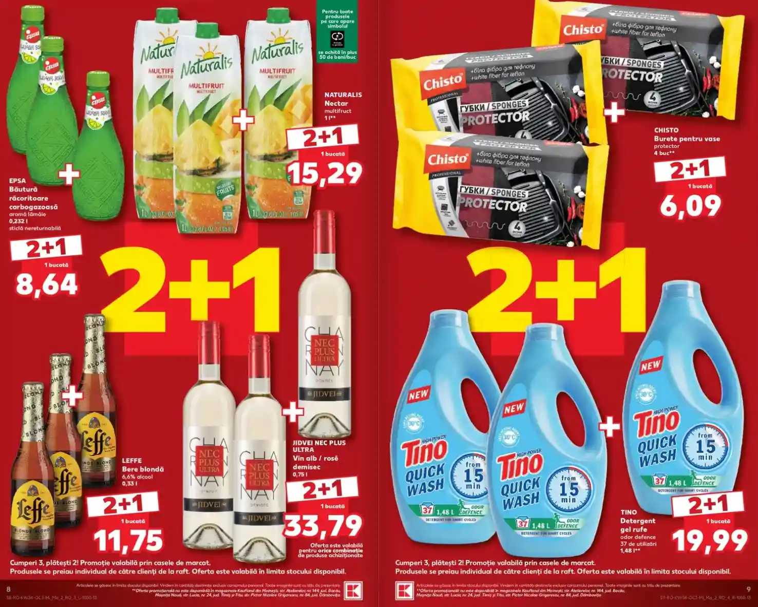Kaufland oferte catalog 19 august 2026 - pagina 8 - 9 Kaufland oferte catalog 19 august 2026 - pagina 8 - 9
