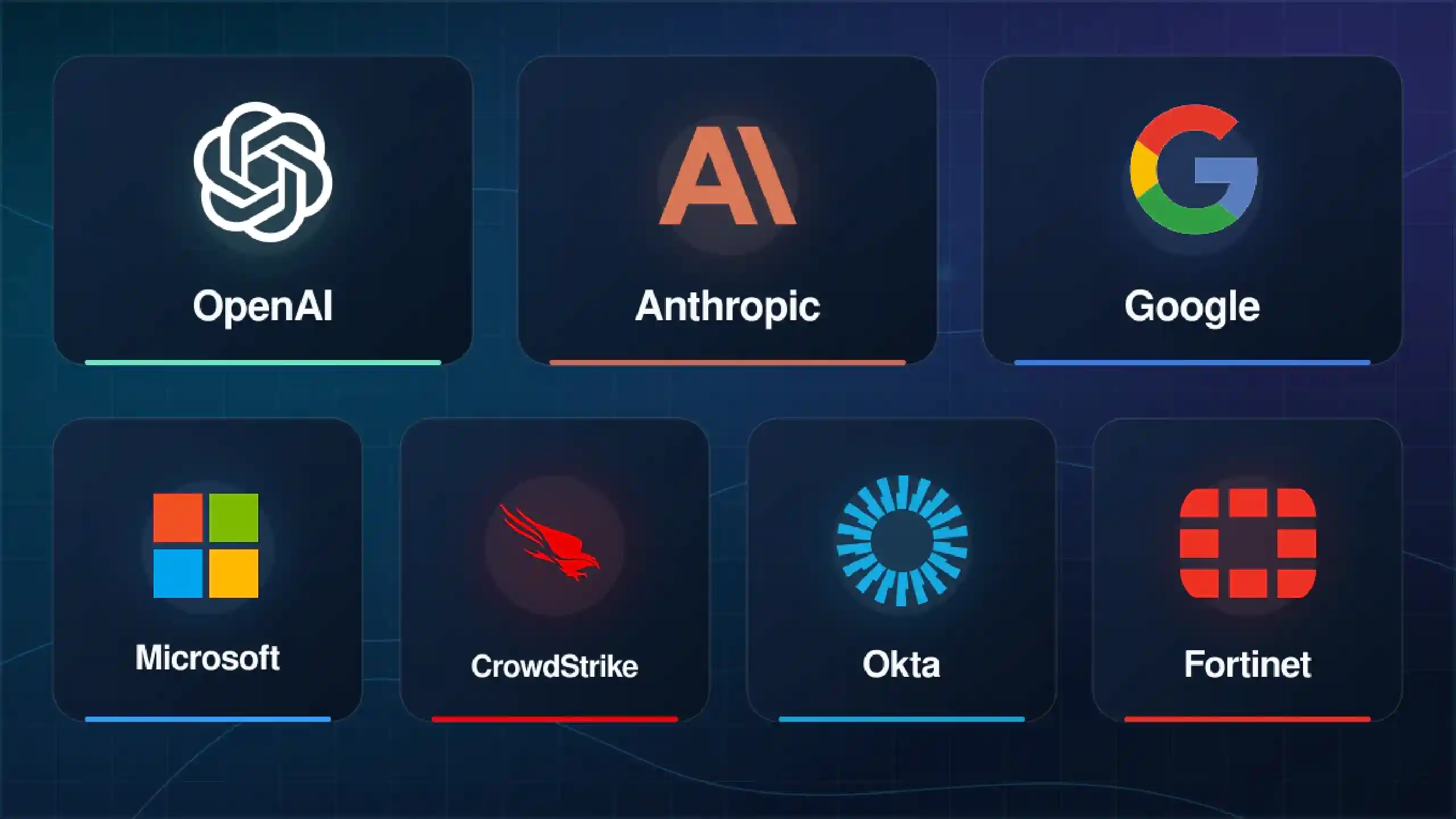 OpenAi Google Microsoft Anthropic Fortinet OpenAi Google Microsoft Anthropic Fortinet