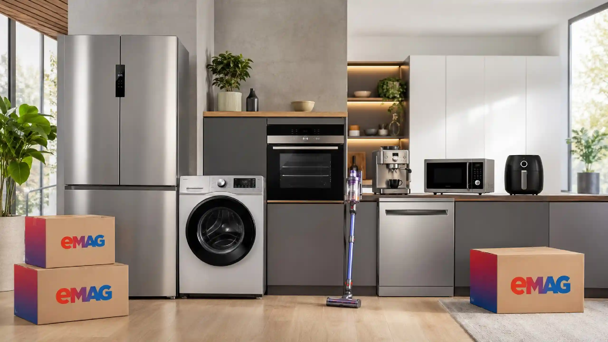 Preturile cu 2.099 LEI Reduse la eMAG pentru Electrocasnice + Cupoane de Extra Reducere