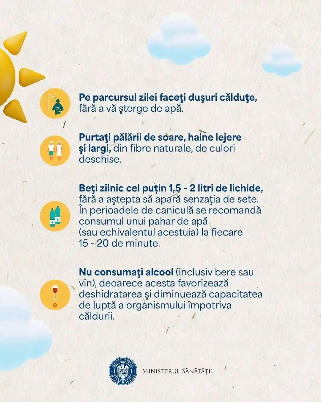 avertizare ministerul sanatatii recomandari protectie canicula haine | iDevice.ro avertizare ministerul sanatatii recomandari protectie canicula haine