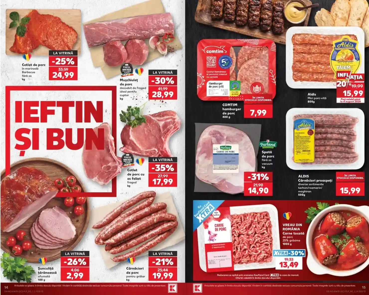 catalog Kaufland oferte 2 august 2026 - paginile 12 - 13 | iDevice.ro catalog Kaufland oferte 2 august 2026 - paginile 12 - 13