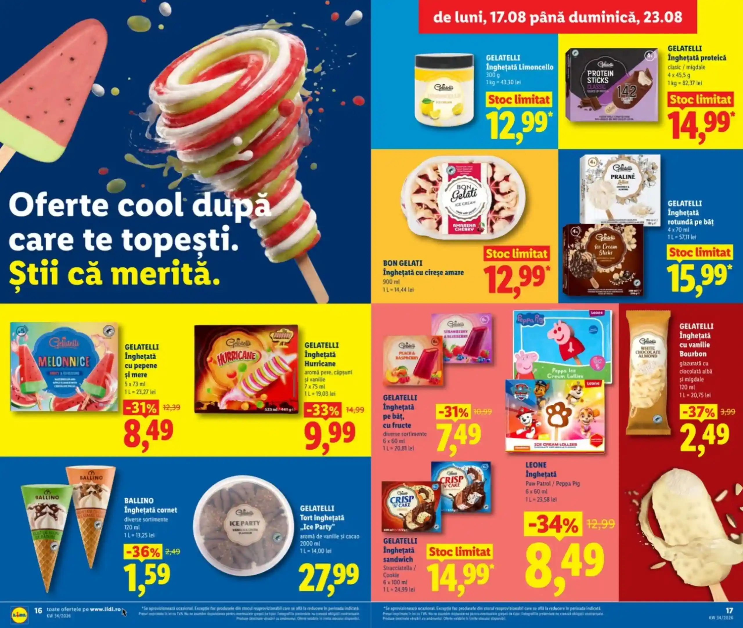 catalog LIDL Romania oferte 17 august 2026 - pagina 16 - 17 catalog LIDL Romania oferte 17 august 2026 - pagina 16 - 17