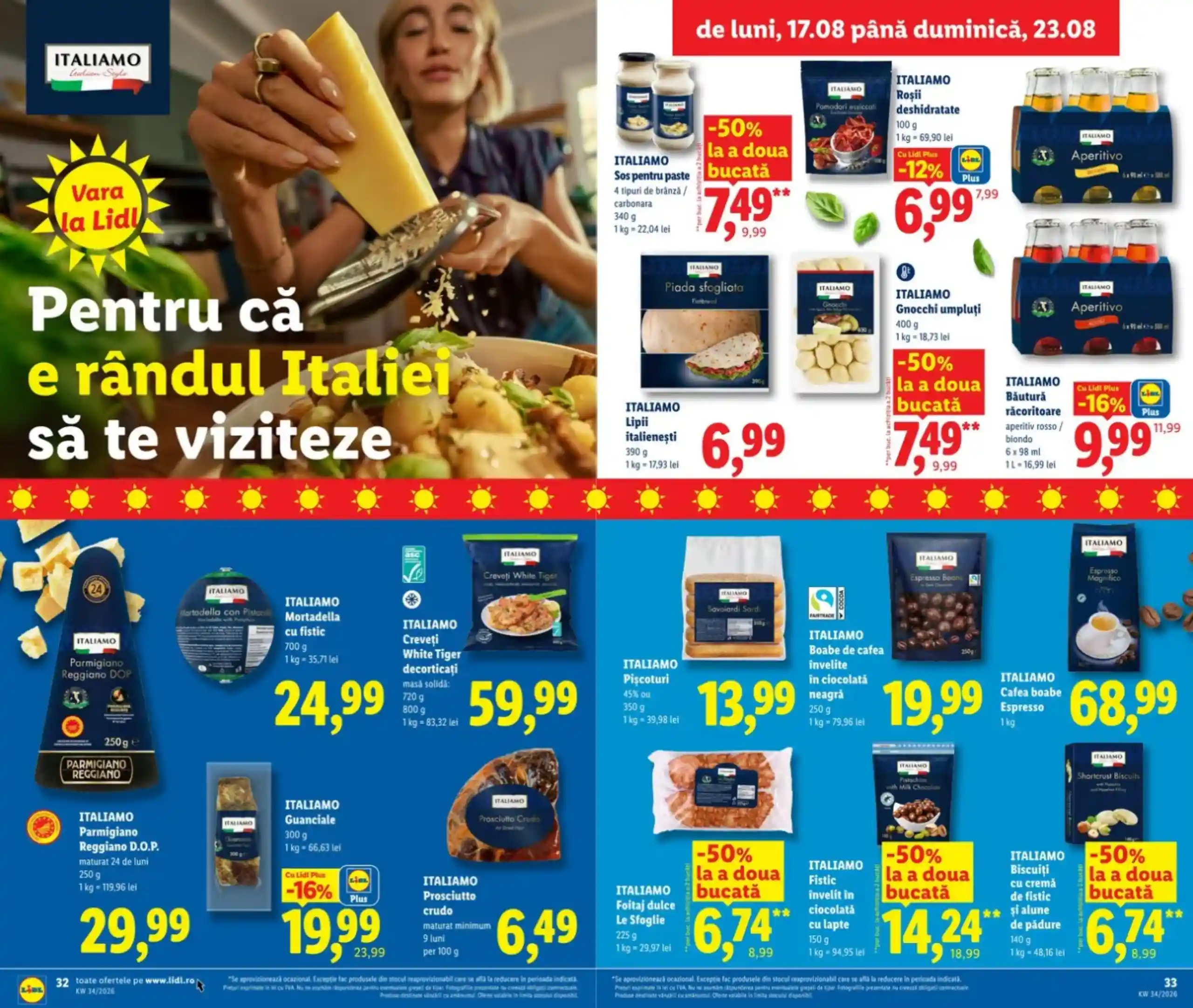 catalog LIDL Romania oferte 17 august 2026 - pagina 32 - 33 catalog LIDL Romania oferte 17 august 2026 - pagina 32 - 33