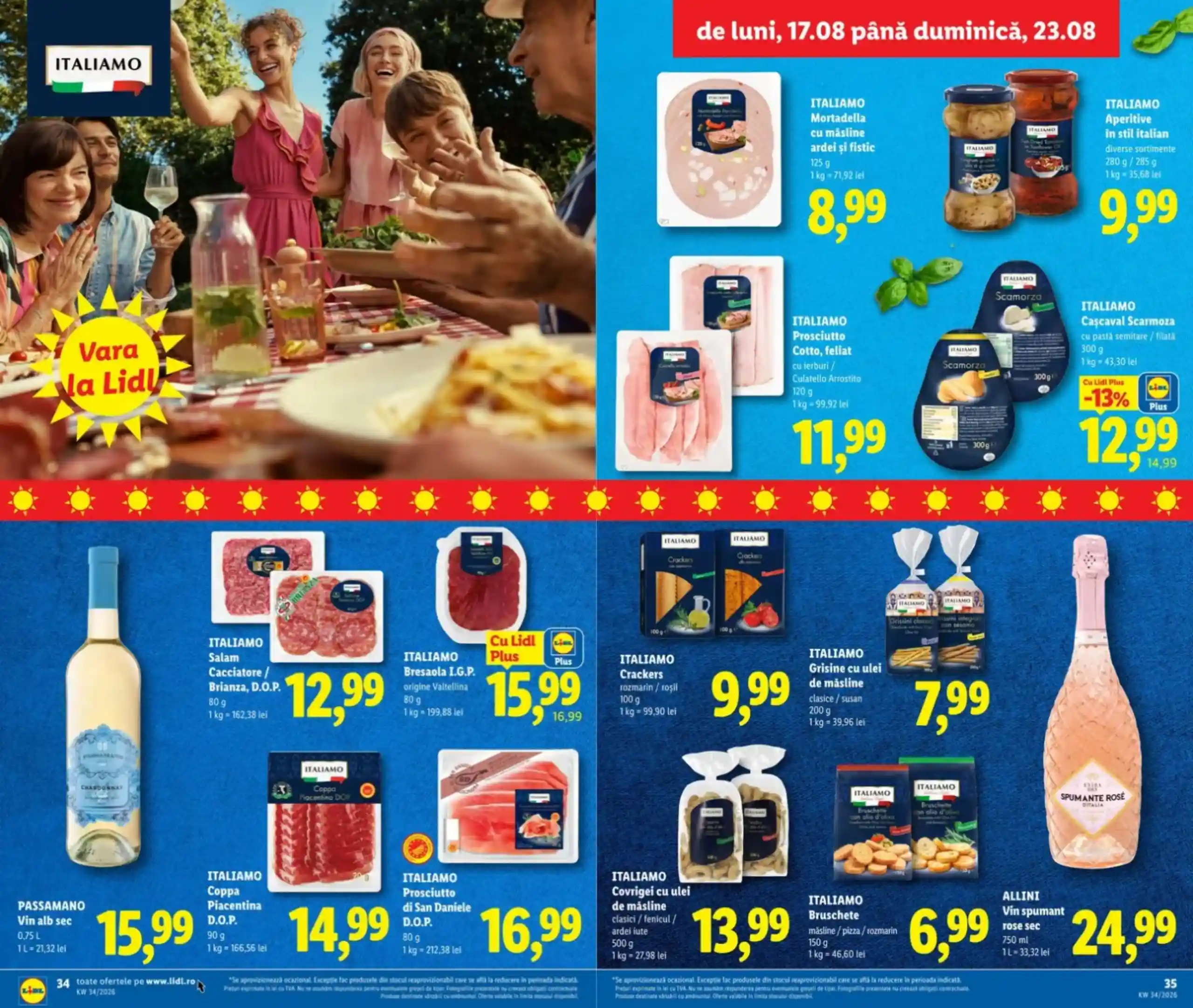 catalog LIDL Romania oferte 17 august 2026 - pagina 34 - 35 catalog LIDL Romania oferte 17 august 2026 - pagina 34 - 35