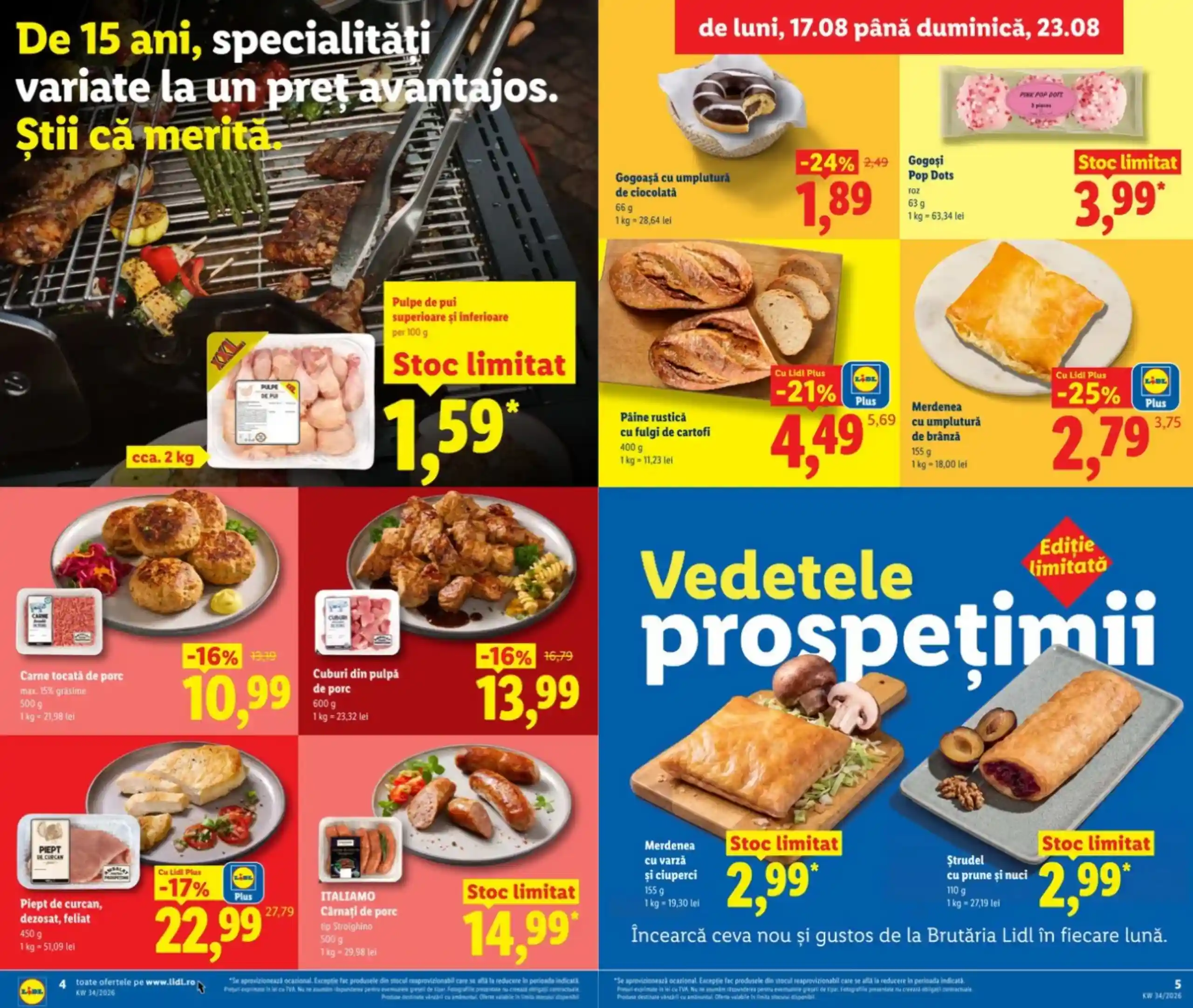 catalog LIDL Romania oferte 17 august 2026 - pagina 4 - 5 catalog LIDL Romania oferte 17 august 2026 - pagina 4 - 5