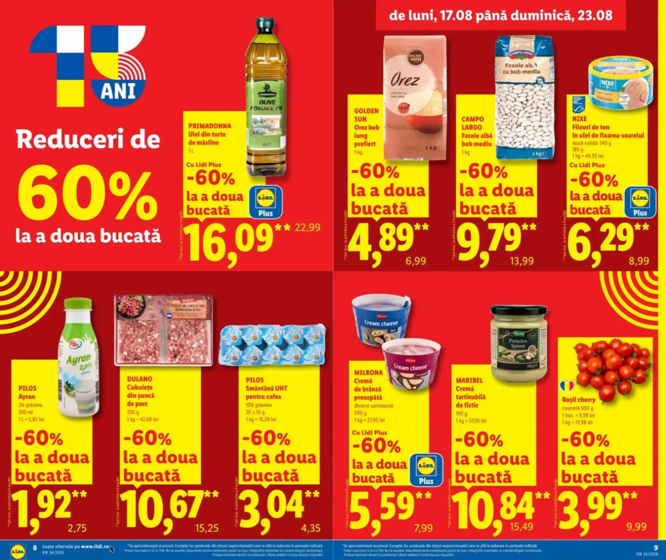 catalog LIDL Romania oferte 17 august 2026 - pagina 8 - 9 catalog LIDL Romania oferte 17 august 2026 - pagina 8 - 9