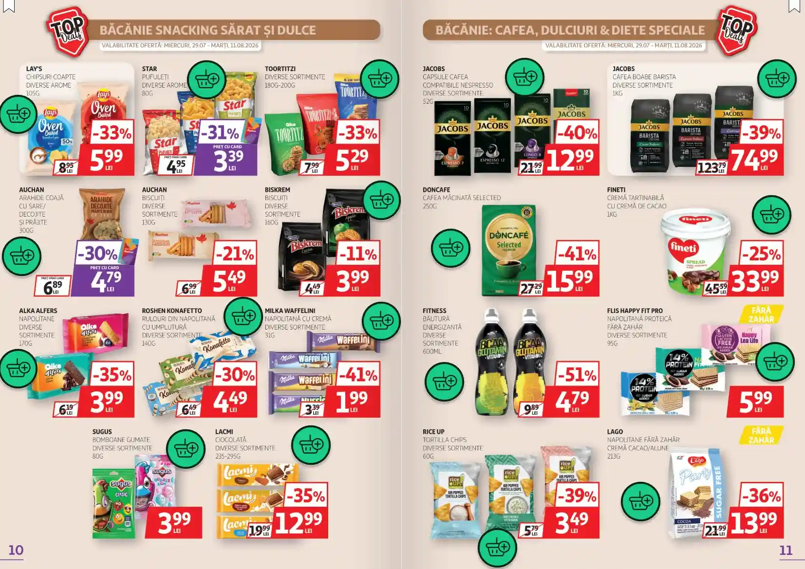 catalog auchan oferte 4 august 2026 - paginile 10 - 11 | iDevice.ro catalog auchan oferte 4 august 2026 - paginile 10 - 11